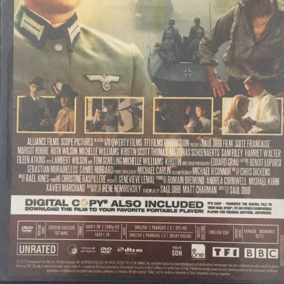 3/$25 Suite Francaise based on the best selling novel - Picture 4 of 4